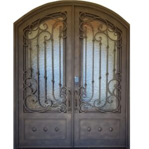 IFD-12 | Arched top double iron door