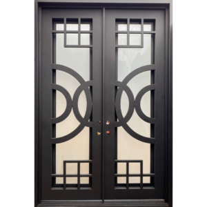 IFD-28 | Modern entry door double