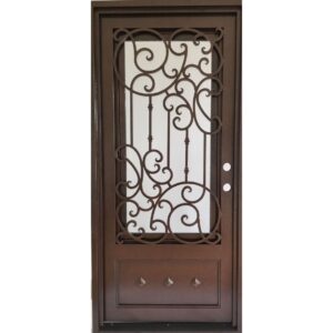 IFD-11| Single exterior iron door