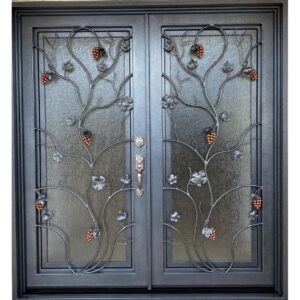 IFD-21 | Ornamental double entry door