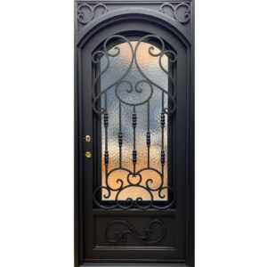 IFD-17 | Arched single iron door