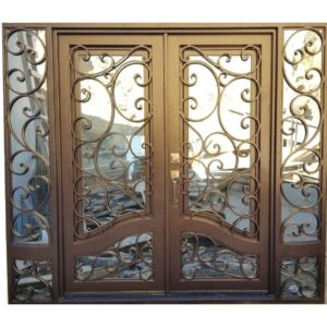 IFD-02 | Iron door with sidelights