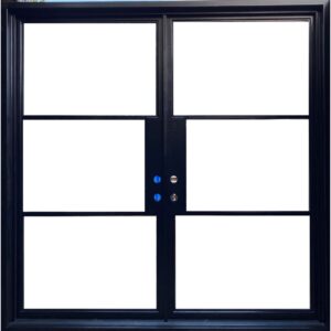 FSD-01 | Metal framed steel door