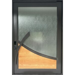 Custom steel pivot door