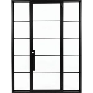 Munich-Oversize French Steel Door with Narrow Sightlines